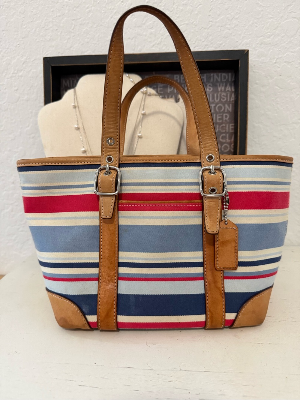 Coach Hamptons small tote preowned